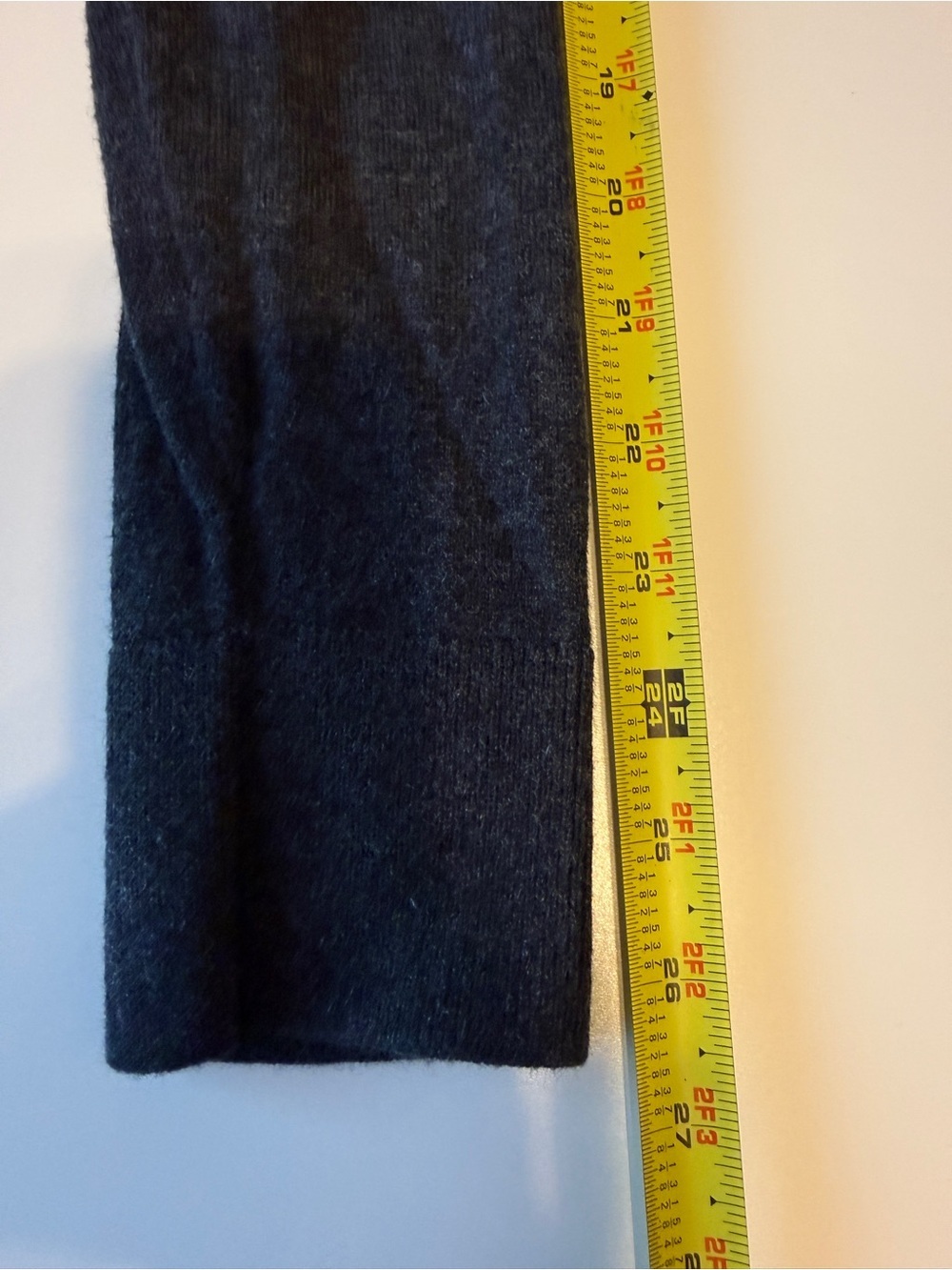 Abercrombie & Fitch Men's Charcoal Crewneck Wool Blend Medium Sweater - Picture 7 of 9